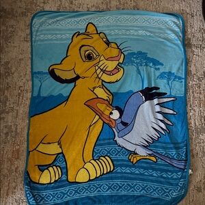 Disney Lion King Blanket - Vintage‎ Fleece Throw